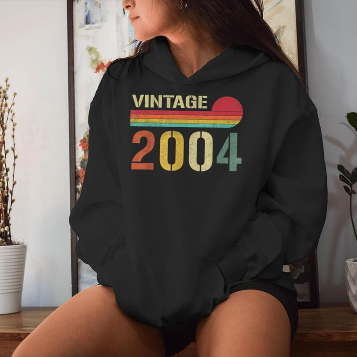 Vintage 2004 20 Year Old 20Th Birthday For Women Women Hoodie Gifts for Her