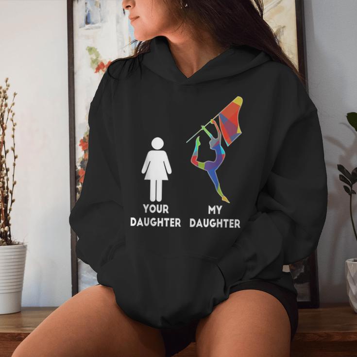 Winter Guard Color Guard Mom Your Daughter My Daughter Women Hoodie Gifts for Her