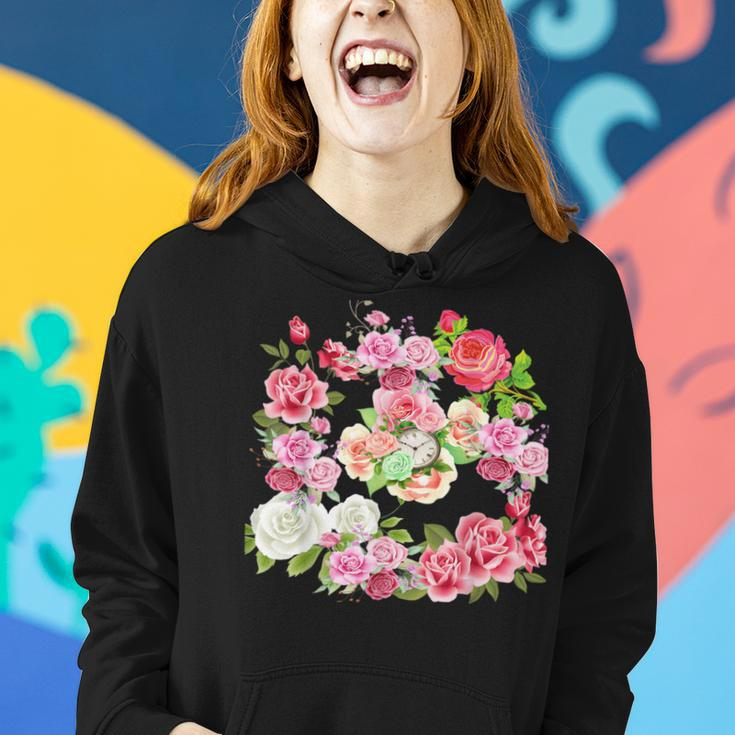 Wonderful Roses Of Time Roses Flowers Women Hoodie Gifts for Her