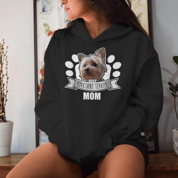 Yorkshire Terrier Dog Mama Dog Holder Kapuzenpullover für Damen Geschenke für Sie