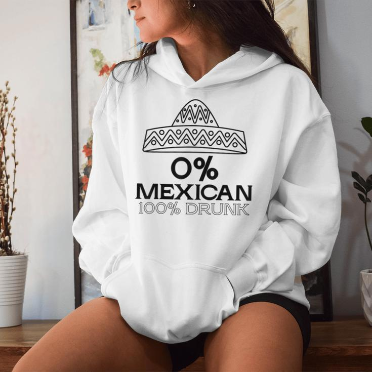 0 Mexican 100 Drunk Cinco De Mayo De Drinko Women Hoodie Gifts for Her