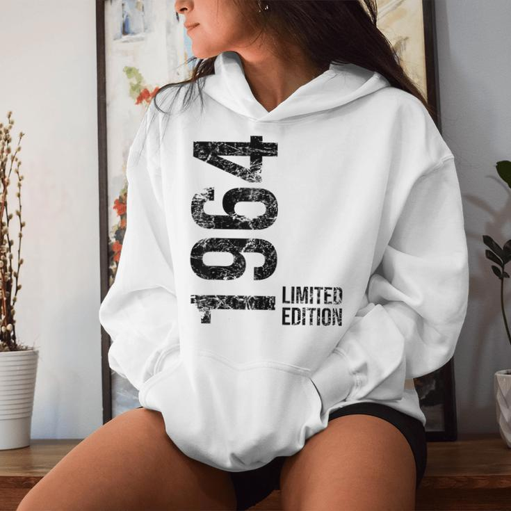 60Th Birthday 60 Years Old Man Woman Vintage 1964 Women Hoodie Gifts for Her