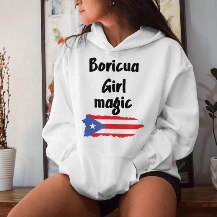 Boricua Girl Magic Women Hoodie Gifts for Her