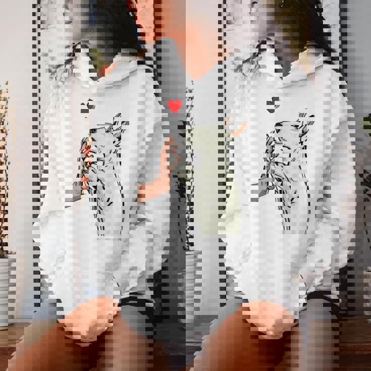 Bull Terrier Mom Bullterrier Dog Lover Owner Pour Sweat à capuche femme Cadeaux pour elle