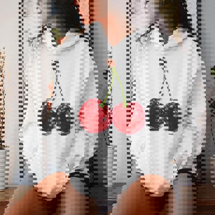 Cherry Red Aesthetic Cherries Trendy Summer Women Women Hoodie Gifts for Her