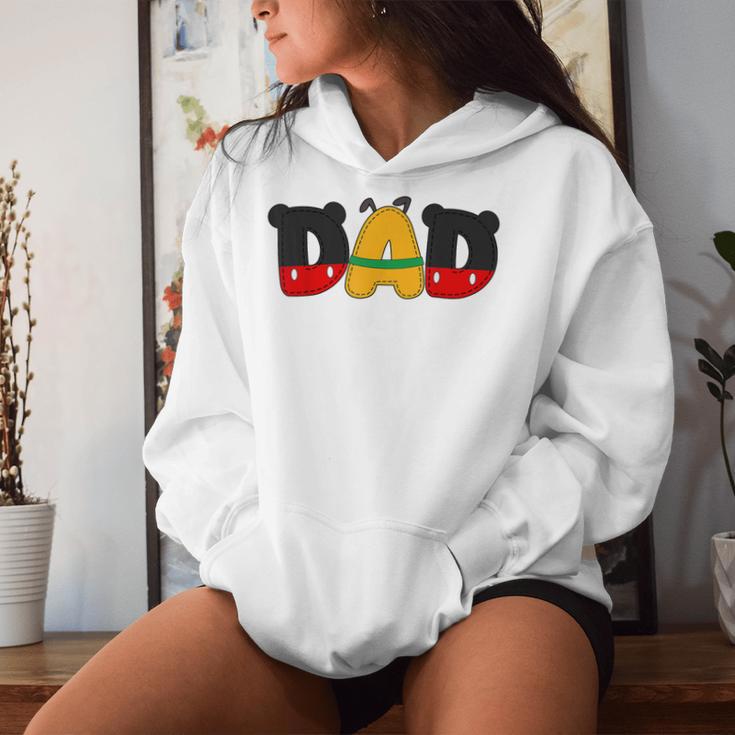 Dad And Mom Birthday Girl Mouse Family Matching Women Hoodie Gifts for Her