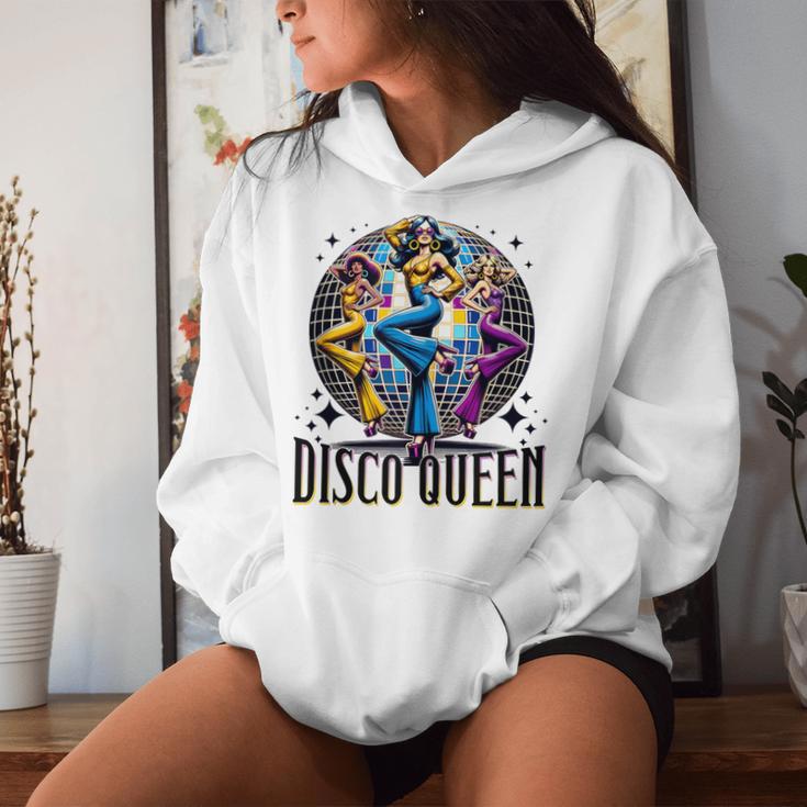 Disco Queen 70'S 80'S Retro Vintage Costume Disco Dance Women Hoodie Gifts for Her