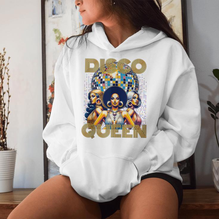 Disco Queen 70'S Retro Vintage Costume Disco Women Hoodie Gifts for Her