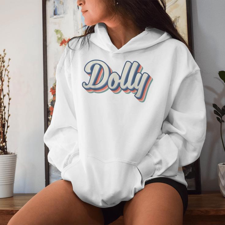 Dolly Youth Vintage First Name Dolly Women Hoodie Gifts for Her