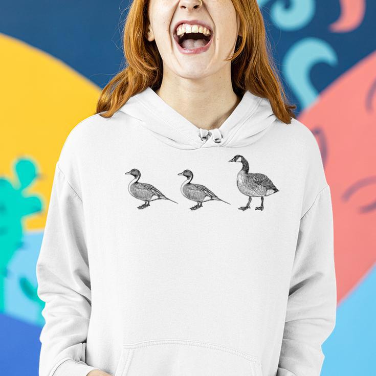 Duck Duck Goose Game Witty Teacher Hunter Women Hoodie Gifts for Her