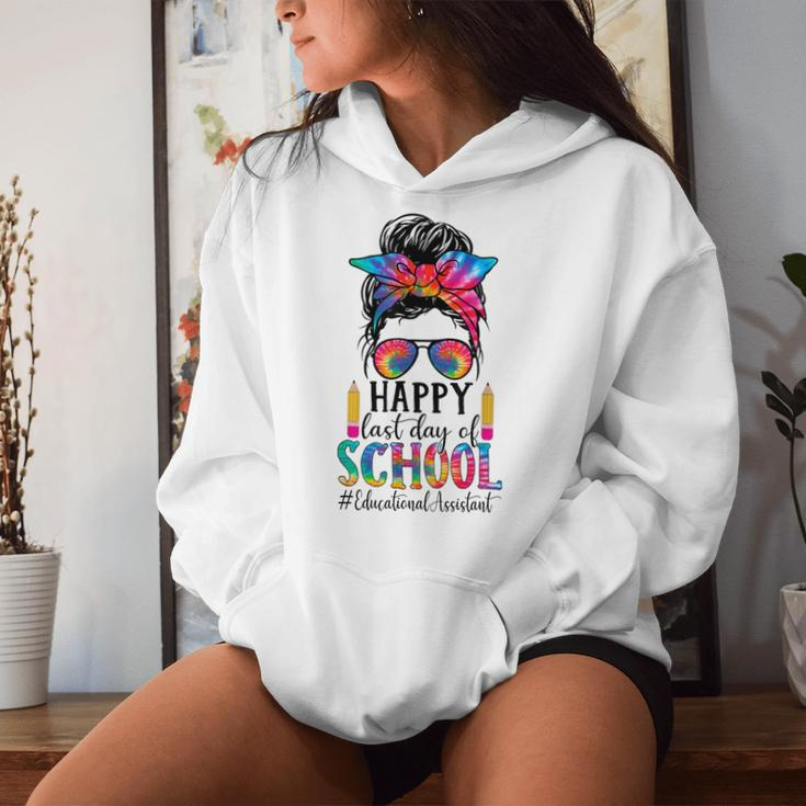 Educational Assistant Last Day Of School Womans School Girl Women Hoodie Gifts for Her
