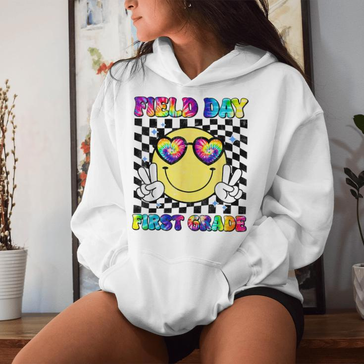 Field Day First Grade Student Teacher Last Day Of School Women Hoodie Gifts for Her