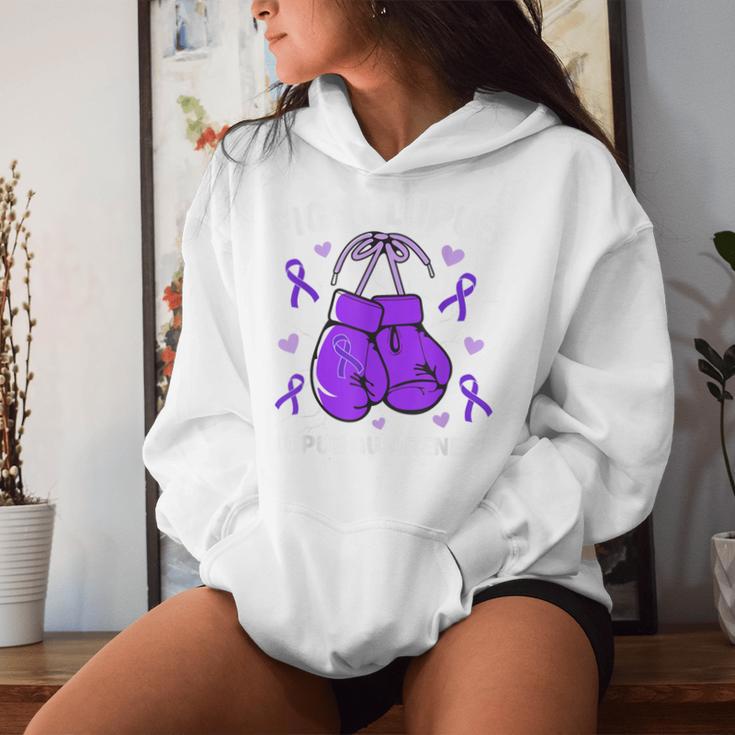 Fight Lupus Purple Awareness Ribbon Lupus Fighter Men Women Hoodie Gifts for Her