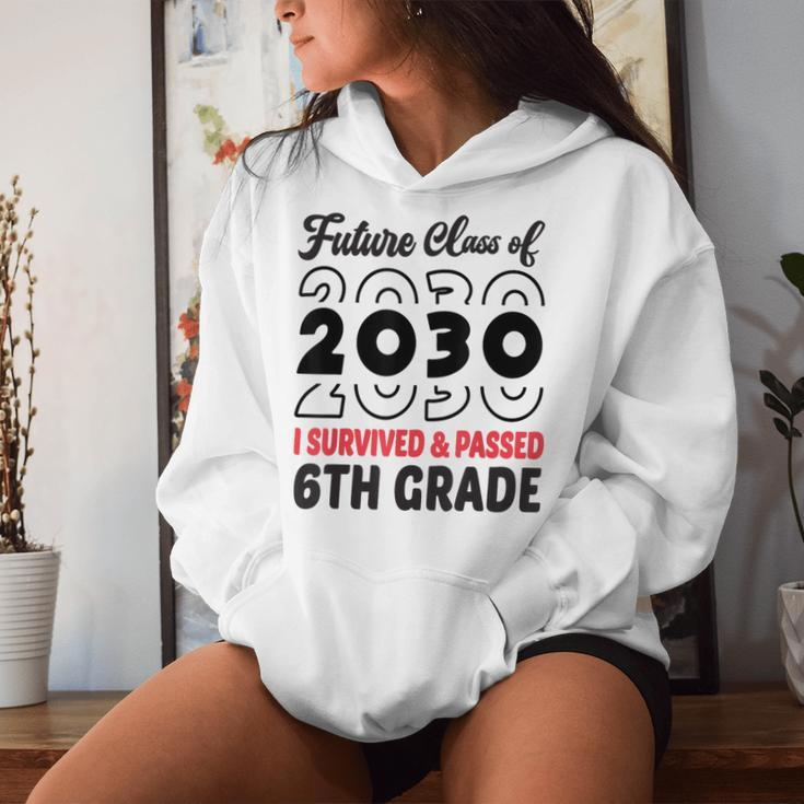 Graduation 2024 Future Class Of 2030 6Th Grade Women Hoodie Gifts for Her
