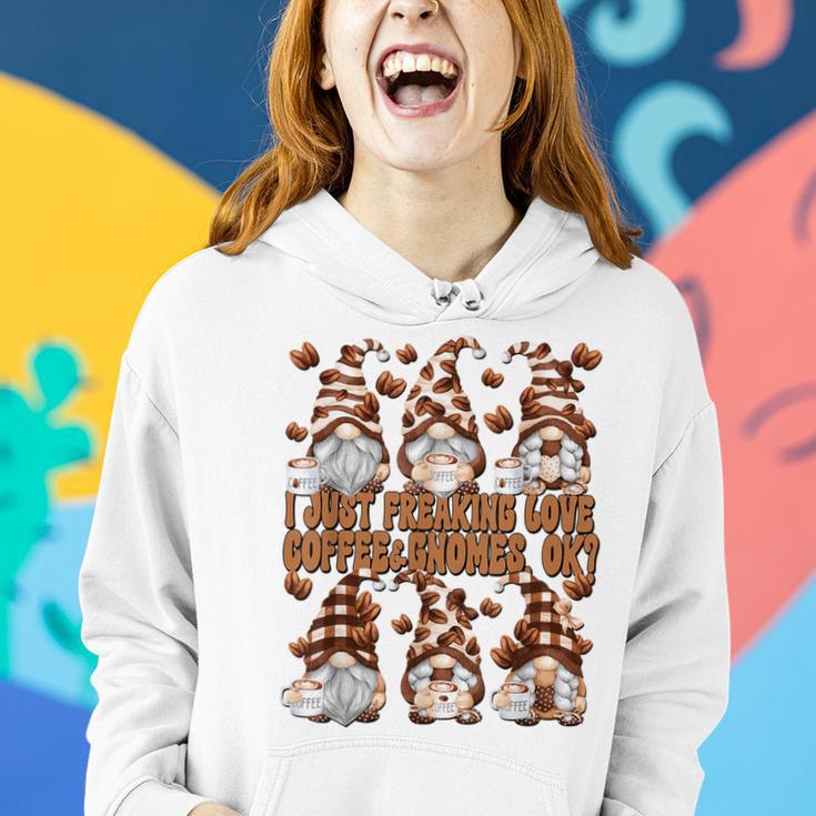 Grumpy Gnomes For And Barista Love Coffee And Gnomes Women Hoodie Gifts for Her