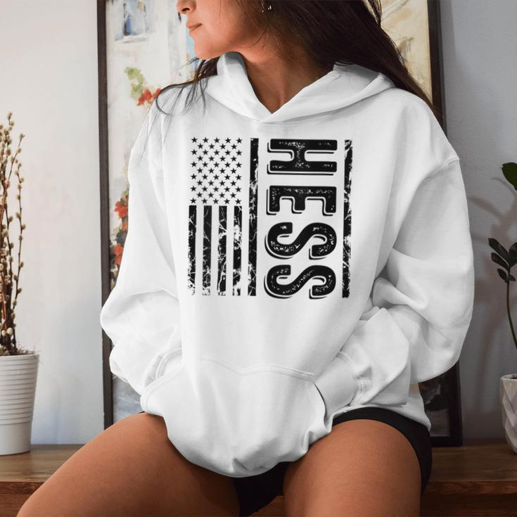 Hess Last Name Surname Team Hess Family Reunion Women Hoodie Gifts for Her