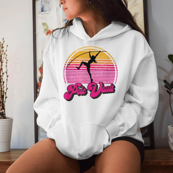 Pole Vault Fun Pole Vaulting For Girl Vaulters Women Hoodie Gifts for Her