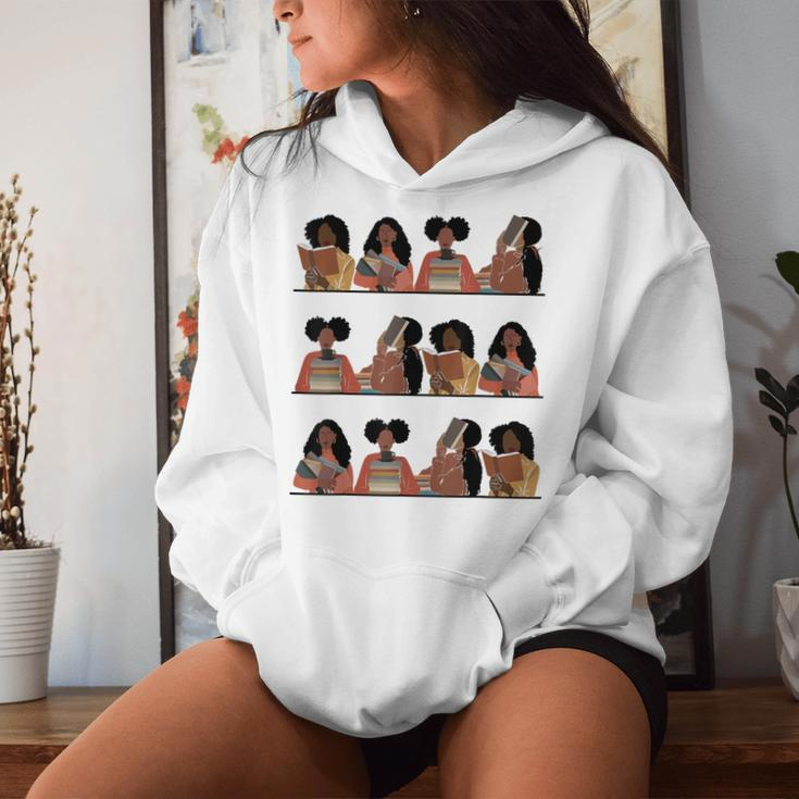 Pretty And Educated Black Read African American Bhm Women Hoodie Gifts for Her