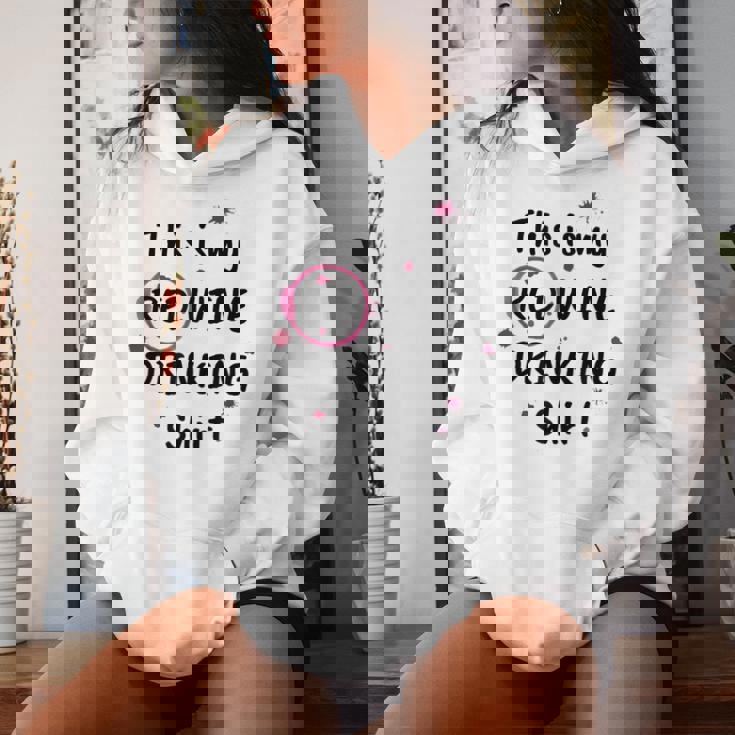 This Is My Red Wine Drinking Wine Women Hoodie Gifts for Her