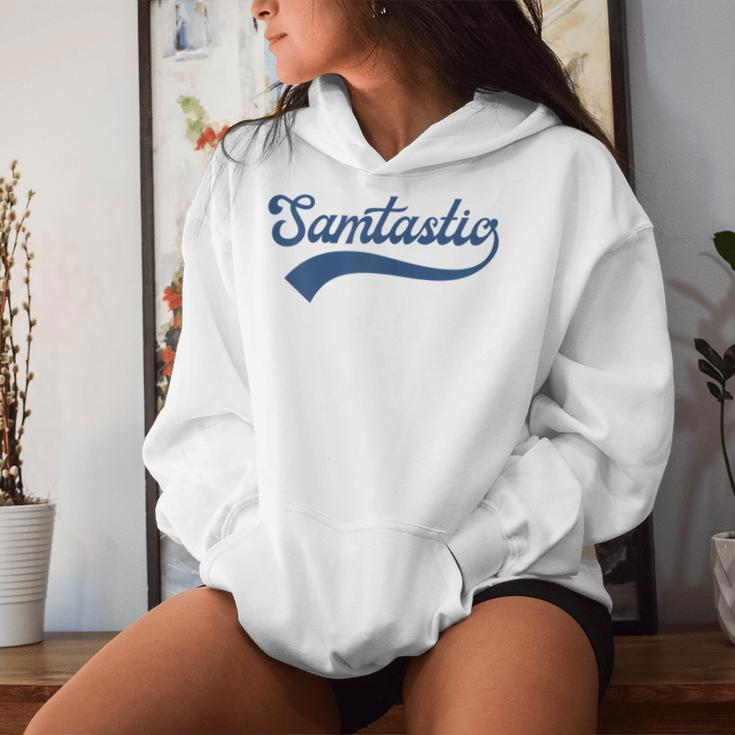 Samtastic Personalized Name Sam Samantha Women Hoodie Gifts for Her