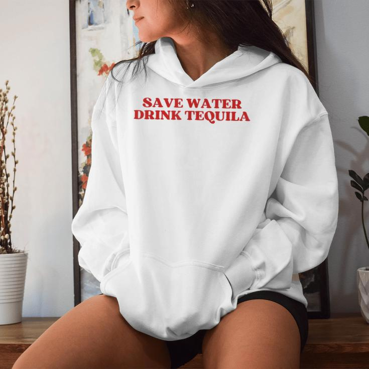 Save Water Drink Tequila Y2k Aesthetic Women Hoodie Gifts for Her