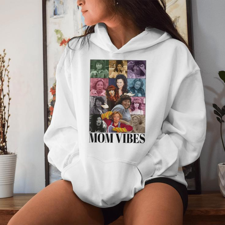 Vintage 90’S Mom Vibes Mom Life Mother's Day Women Hoodie Gifts for Her