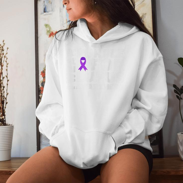I Wear Purple For Lupus Awareness Month Lupus Support Women Hoodie Gifts for Her