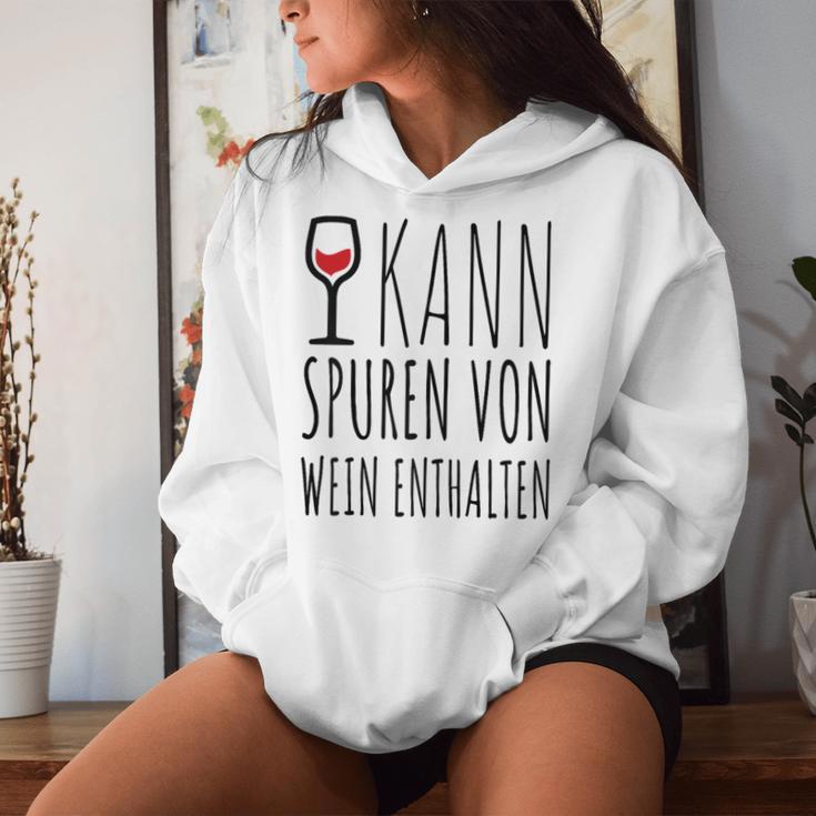 Women's Kann Trace Of Wein Kapuzenpullover für Damen Geschenke für Sie