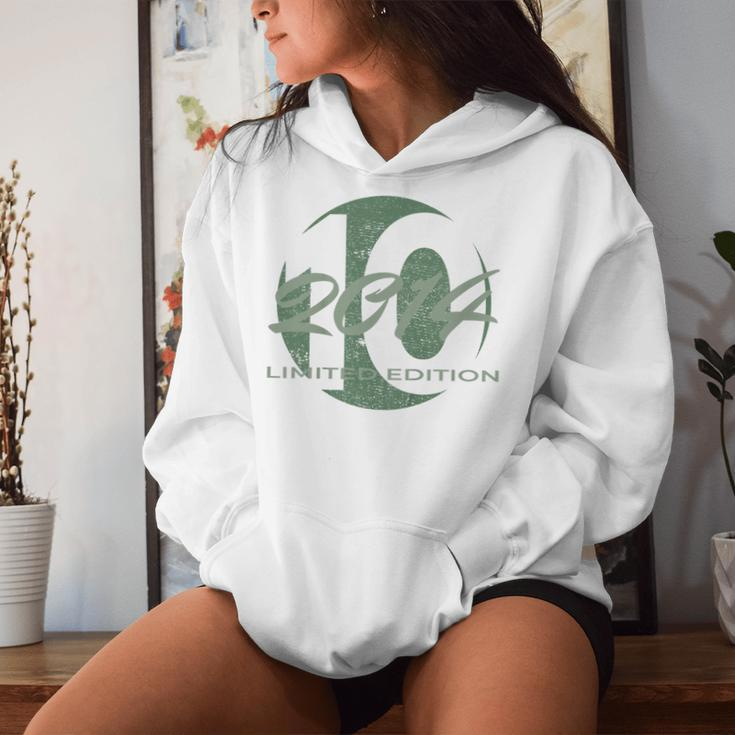 Youth 10Th Birthday Girl Boy 10 Years 2014 Vintage Women Hoodie Gifts for Her