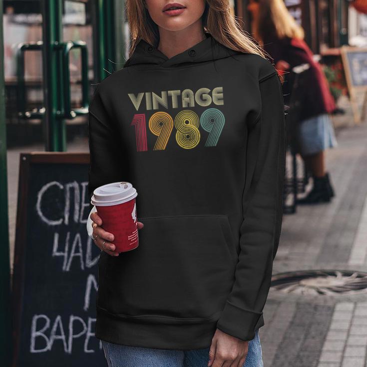 31Th Birthday Vintage 1989 Retro Mom Dad Women Hoodie Unique Gifts