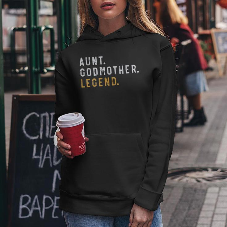 Aunt Godmother Legend Mommy Mom Happy Mother's Day Vintage Women Hoodie Funny Gifts