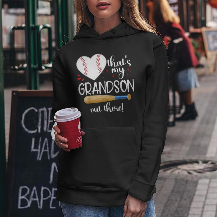 Baseball Grandma Thats My Grandson Out There Women Women Hoodie Unique Gifts
