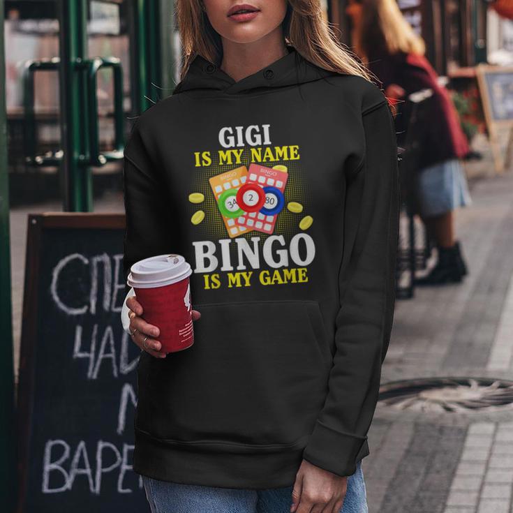 Bingo Gigi Is My Name Christmas Xmas Women Hoodie Unique Gifts