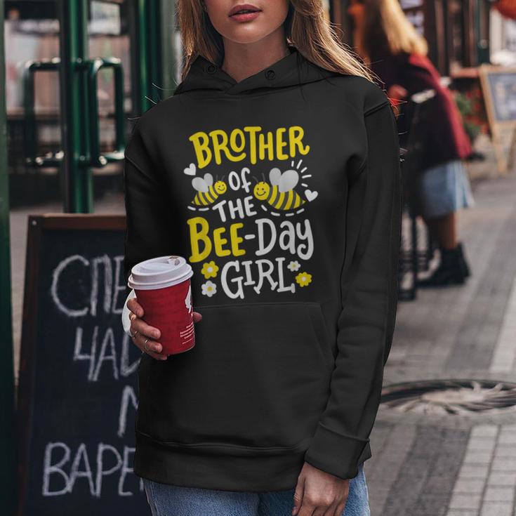 Brother Of The Bee-Day Girl Birthday Party Matching Family Women Hoodie Unique Gifts