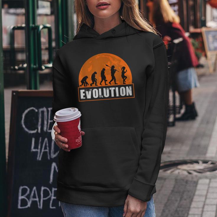 Butterfly Watching Human Evolution Women Hoodie Unique Gifts