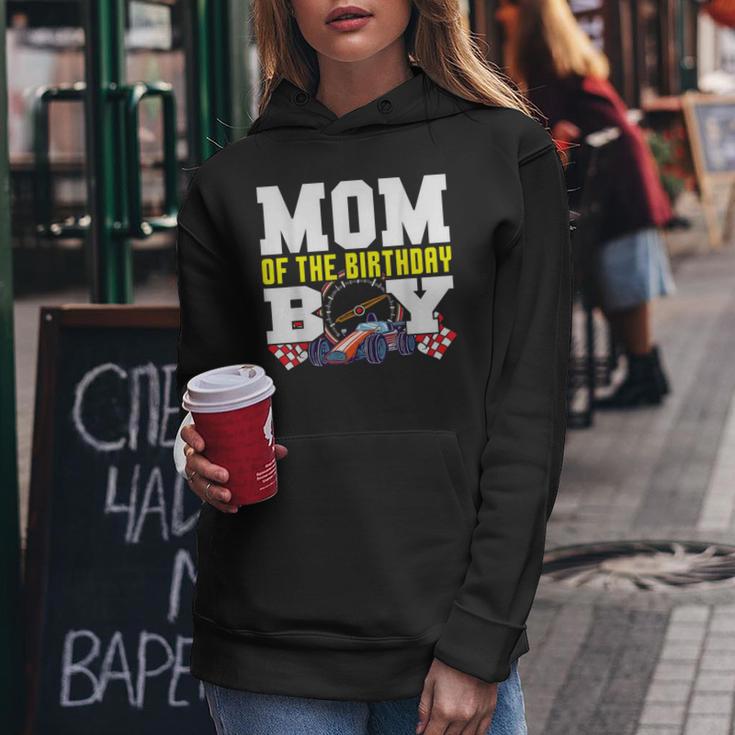 Car Racing Mom Of Birthday Boy Formula Race Driver Family Women Hoodie Unique Gifts