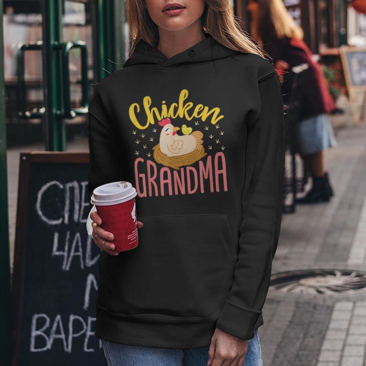 Chicken Grandma Farmer Lady Chickens Farm Animal Hen Women Hoodie Unique Gifts