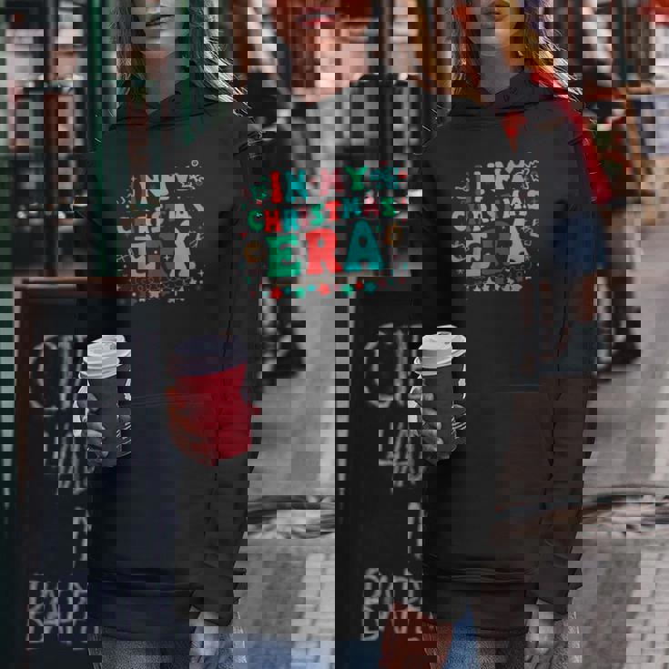 In My Christmas Era Groovy Christmas Holiday Xmas Women Hoodie Personalized Gifts