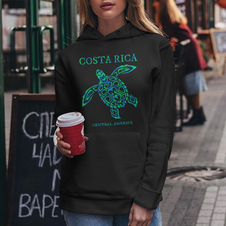 Costa Rica Sea Turtle Retro Boy Girl Vacation Souvenir Women Hoodie Personalized Gifts