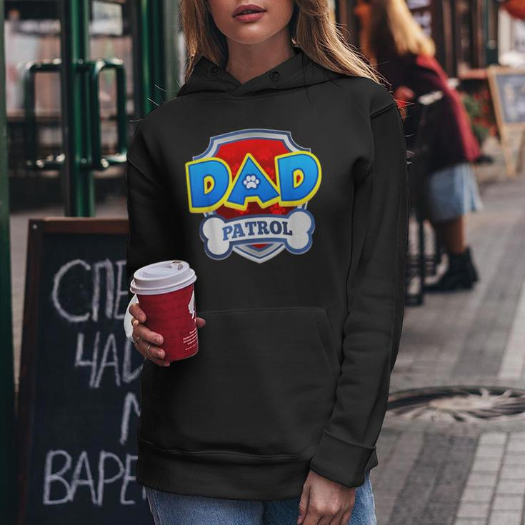 Dad Of The Birthday Boy Girl Dog Paw Family Matching Women Hoodie Unique Gifts