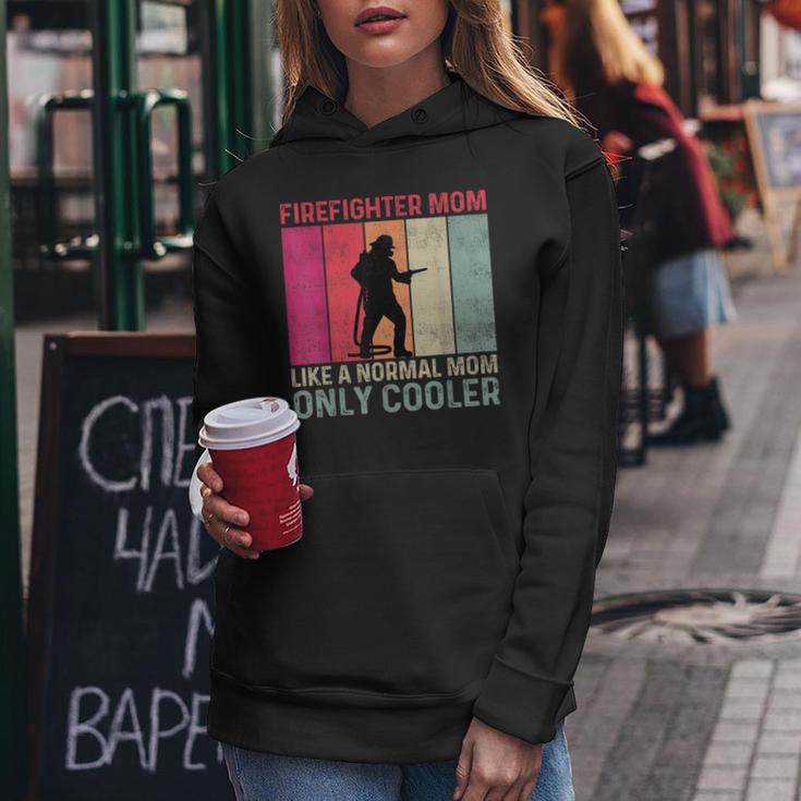 Firefighter Mom Like A Normal Mom Only Cooler Mother's Day Women Hoodie Unique Gifts