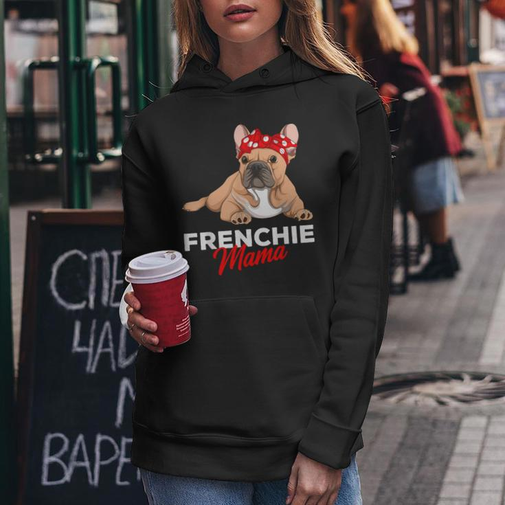 Frenchie Mama French Bulldog Dog Mom Cute Girls Women Hoodie Unique Gifts