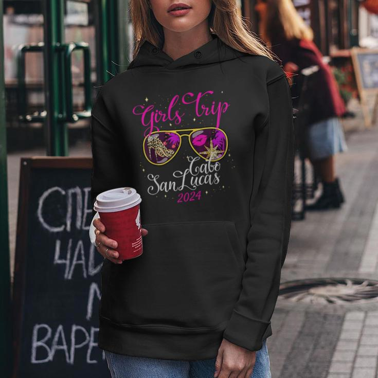 Girls Trip Cabo San Lucas 2024 Weekend Birthday Squad Women Hoodie Unique Gifts