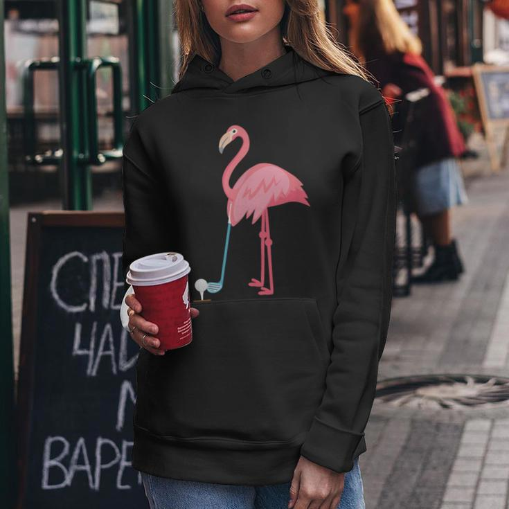 Golf Flamingo Lover Floral Summer Cute Women Hoodie Unique Gifts