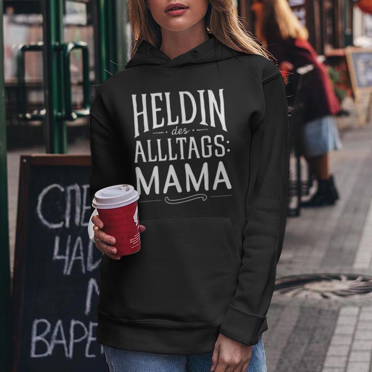 Heldin Des Alltags Mama Muttertag Beste Baby Mütter Kapuzenpullover für Damen Lustige Geschenke