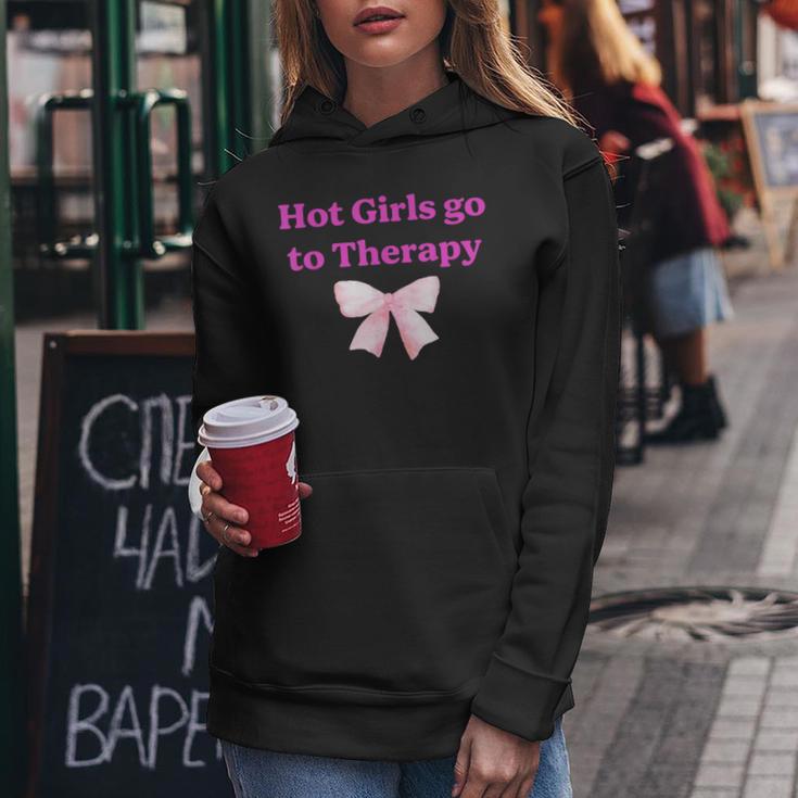 Hot Girls Go To Therapy Apparel Women Hoodie Unique Gifts