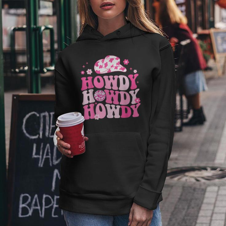 Howdy Southern Western Girl Country Rodeo Cowgirl Disco Women Hoodie Unique Gifts