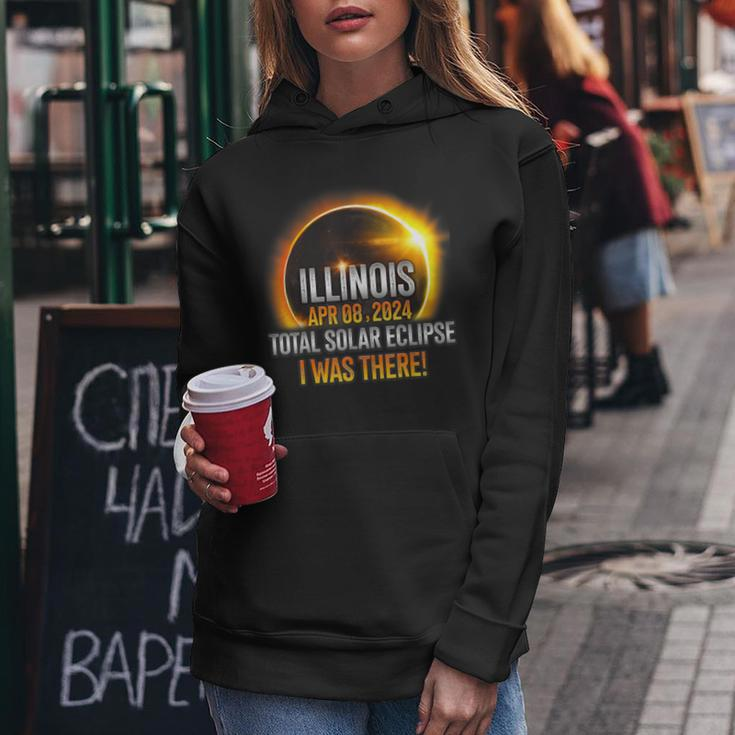 Illinois Solar Eclipse 2024 Usa Totality Women Hoodie Unique Gifts