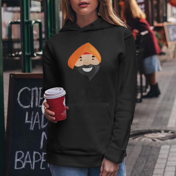 Indischesatertagsgeschenk Punjabi Papa Lustige Männer Frauen Kapuzenpullover für Damen Lustige Geschenke