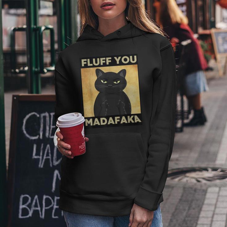 Katze Liebhaber Papa Mutter Junge Mädchen Kapuzenpullover für Damen Lustige Geschenke